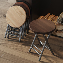 圆形折叠凳配圆桌的凳子可以折叠的凳子折贴凳收折凳子简易餐桌椅