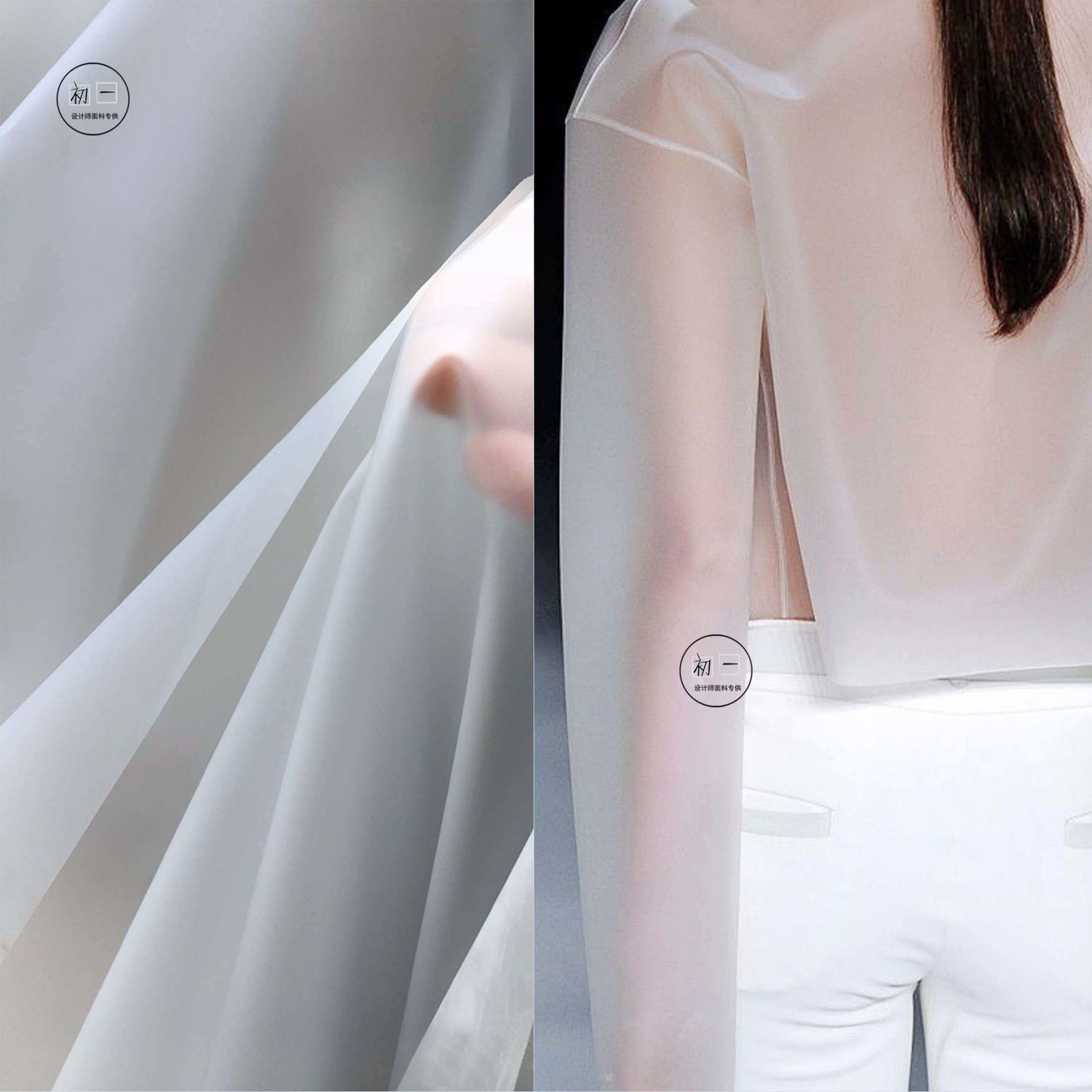 磨砂雾面半透明tpu面料 风雨衣布料透视服装设计师面料