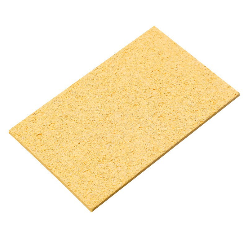 Compressed Wood Pulp Cotton Absorbent Expanded Wood Pulp Sponge Kitchen Dish Towel Cleaning Sponge Block Non-Stick Oil Scouring Pad