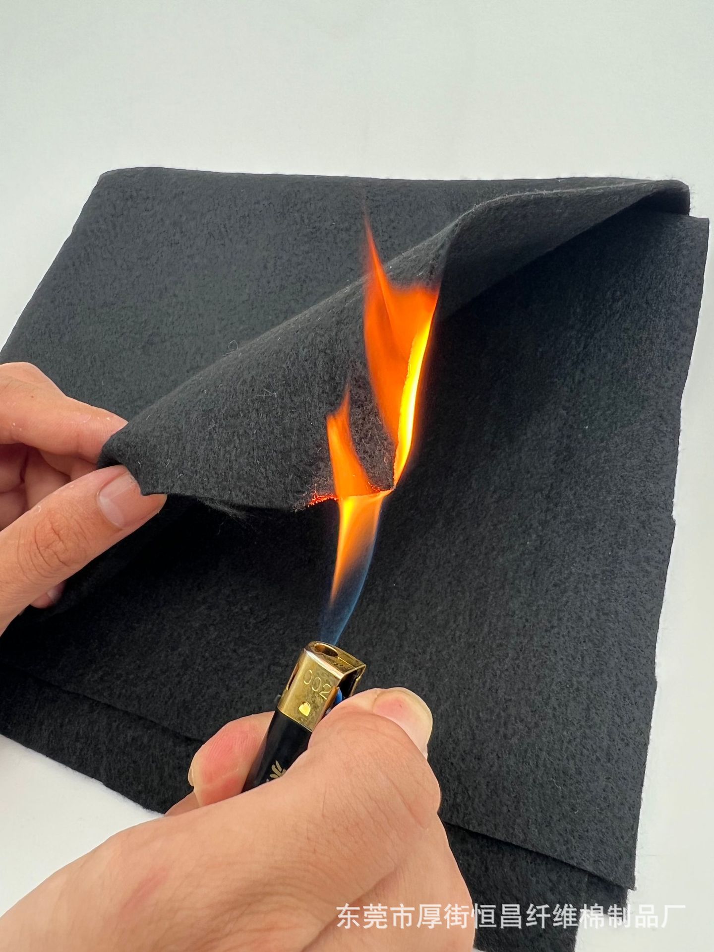 聚丙烯预氧丝无纺布汽车阻燃隔热消防服工作服面料预氧丝无纺布