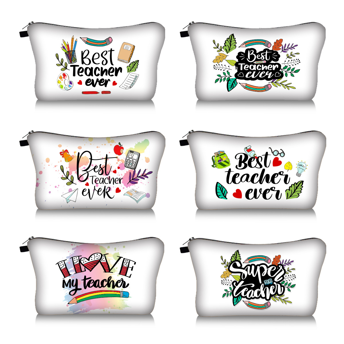 foreign trade hot selling women‘s lettered make-up bag large capacity portable travel toiletry bag small cosmetic bag