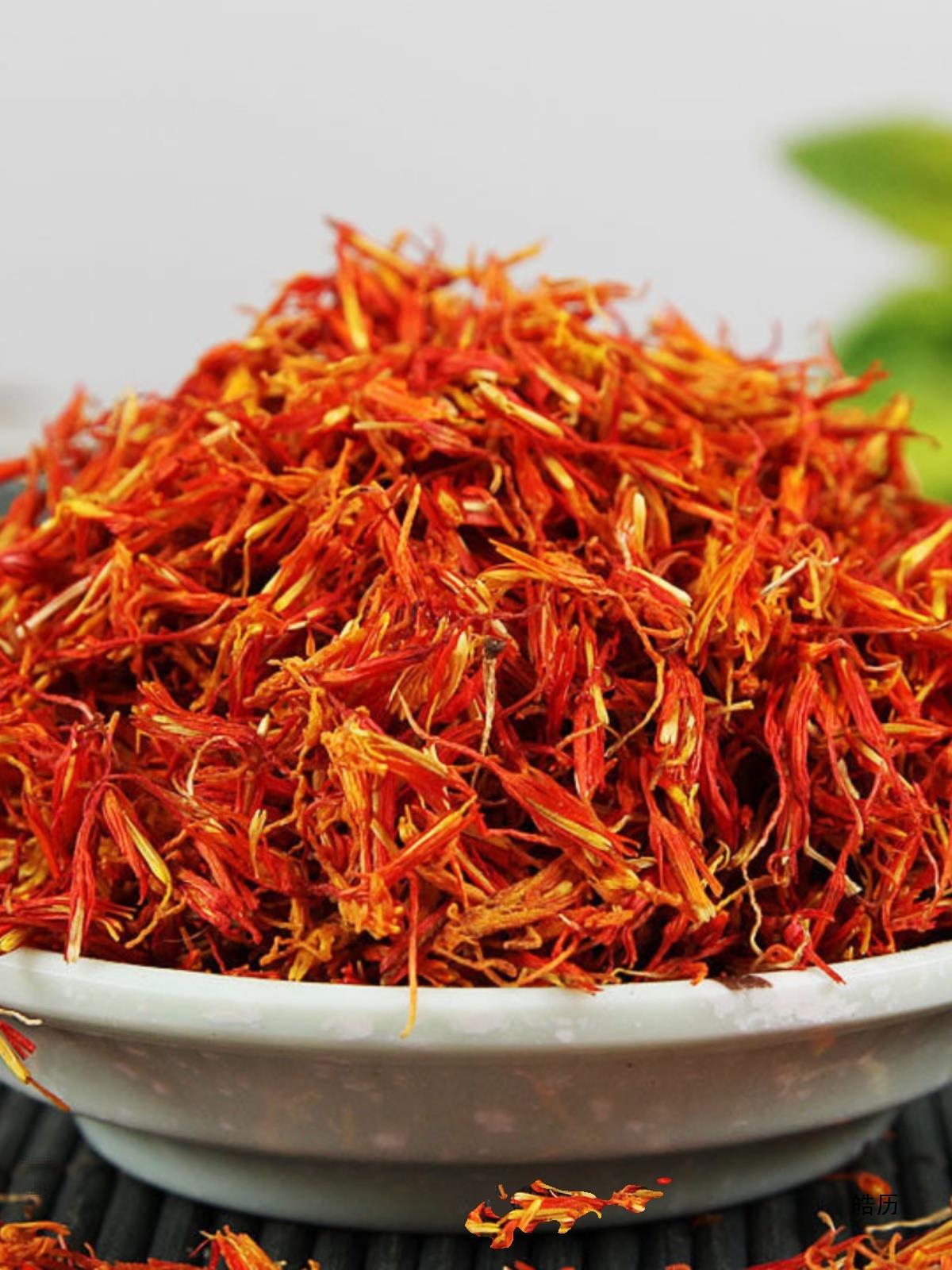 新疆红花 100-500g克包邮 药用无硫红花草 泡茶泡酒泡脚泡澡