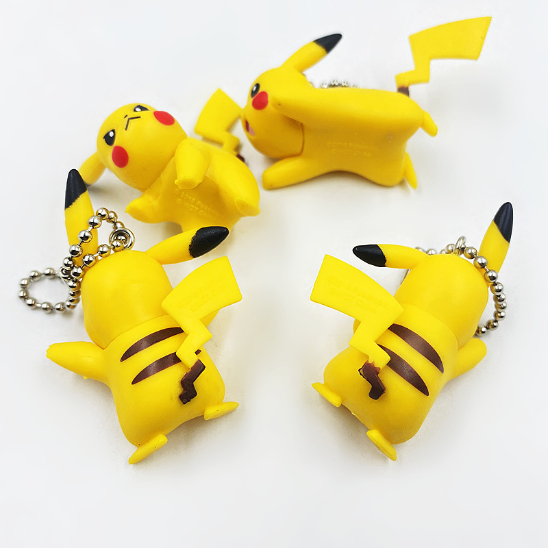 tomy散货精灵宝可梦宠物小精灵皮卡丘扭蛋模型摆件手办公仔小挂件