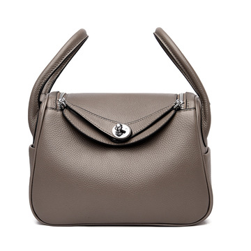 全手工手缝蜡线lindy琳迪19cm/26医生包进口tc头层牛皮单肩手提包