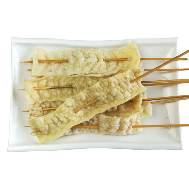 鱼骨面筋批发 台湾面筋火锅食材 麻辣烫卤煮凉拌菜干货面筋串辣条