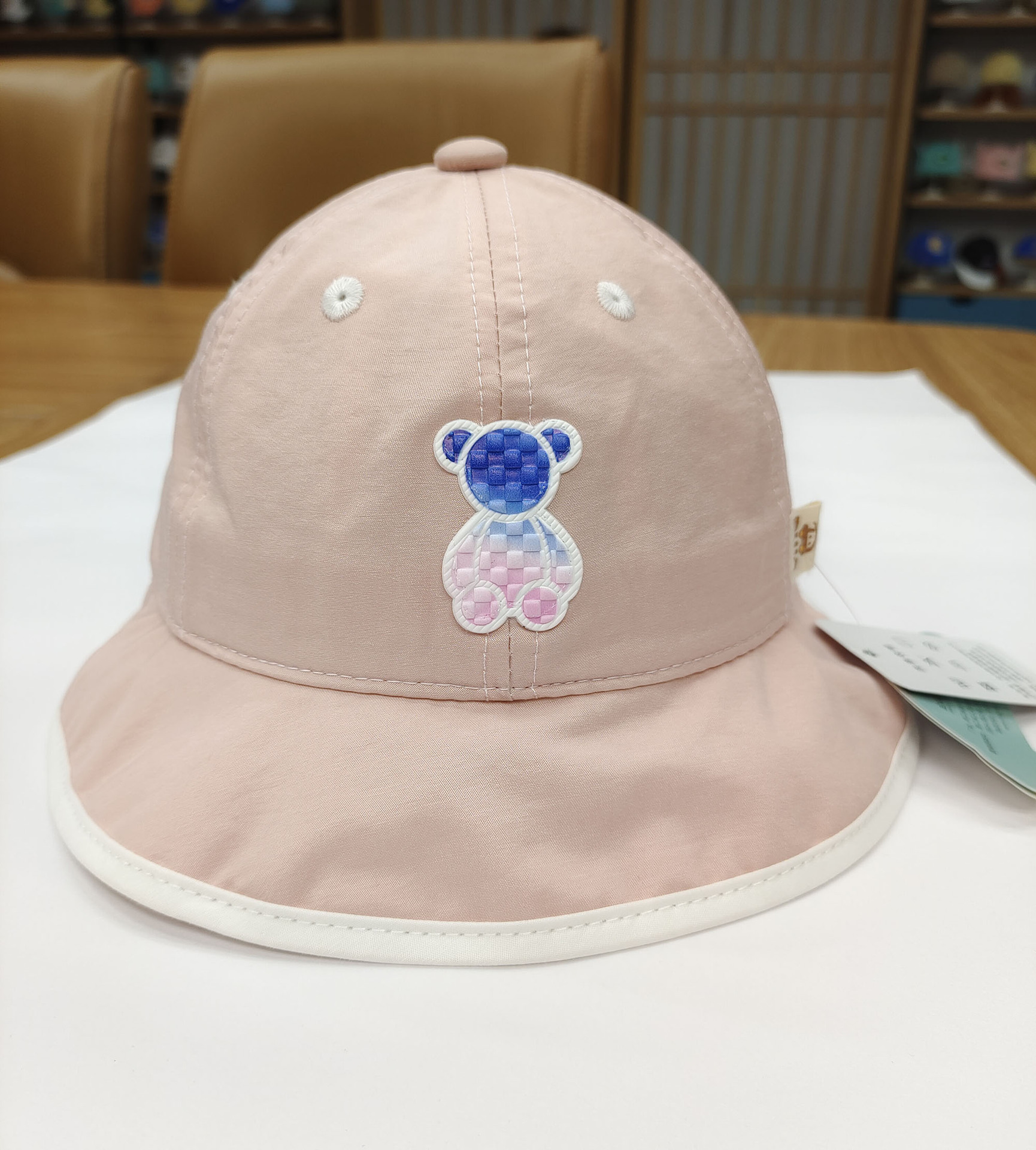 Children's Hat Bucket Hat Sun Hat Dudula Children Bucket Hat Colorful Bear Standard Bucket Hat