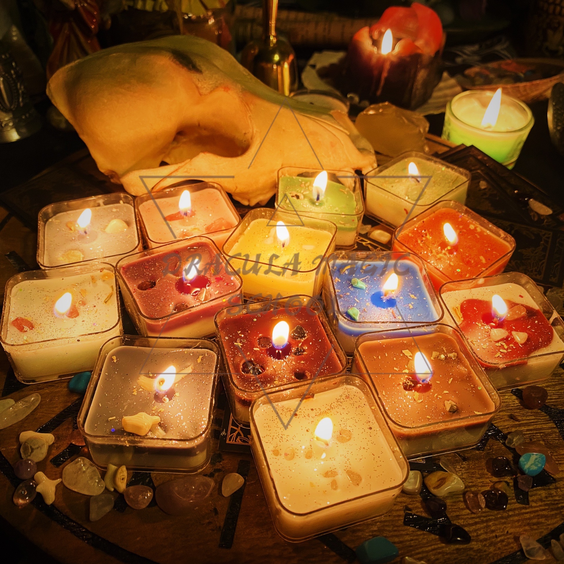 dracula爱情复合魔法蜡烛招财转运桃花事业学业许愿仪式支持代点
