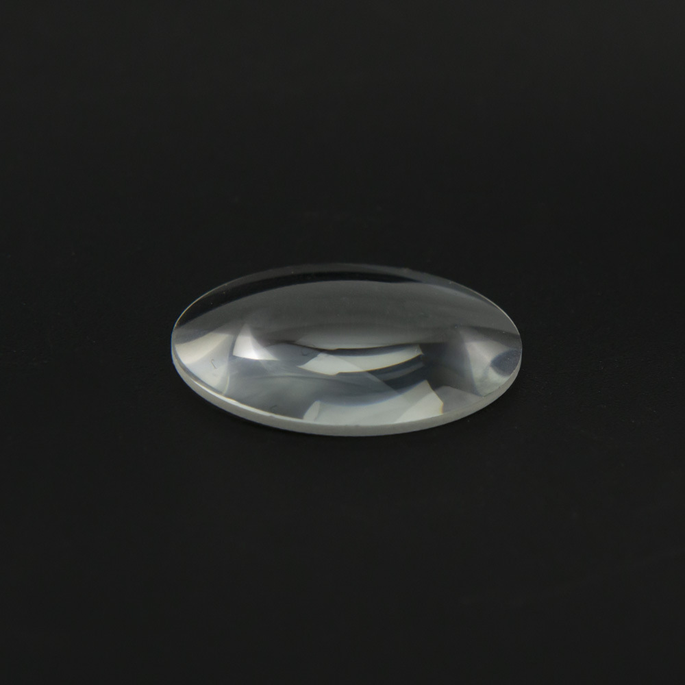 圆形光学玻璃放大镜片10倍学生投影仪镜片野外阳光取火低倍高倍ly-阿