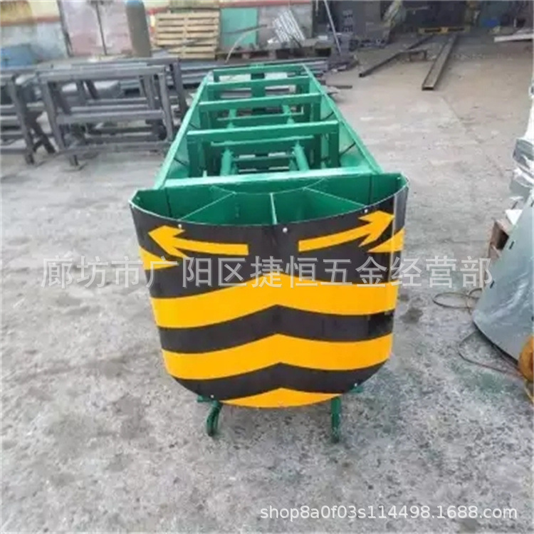 高速公路可导向tb级防撞垫收费站橡胶防撞块吸能型ts级减速缓冲垫