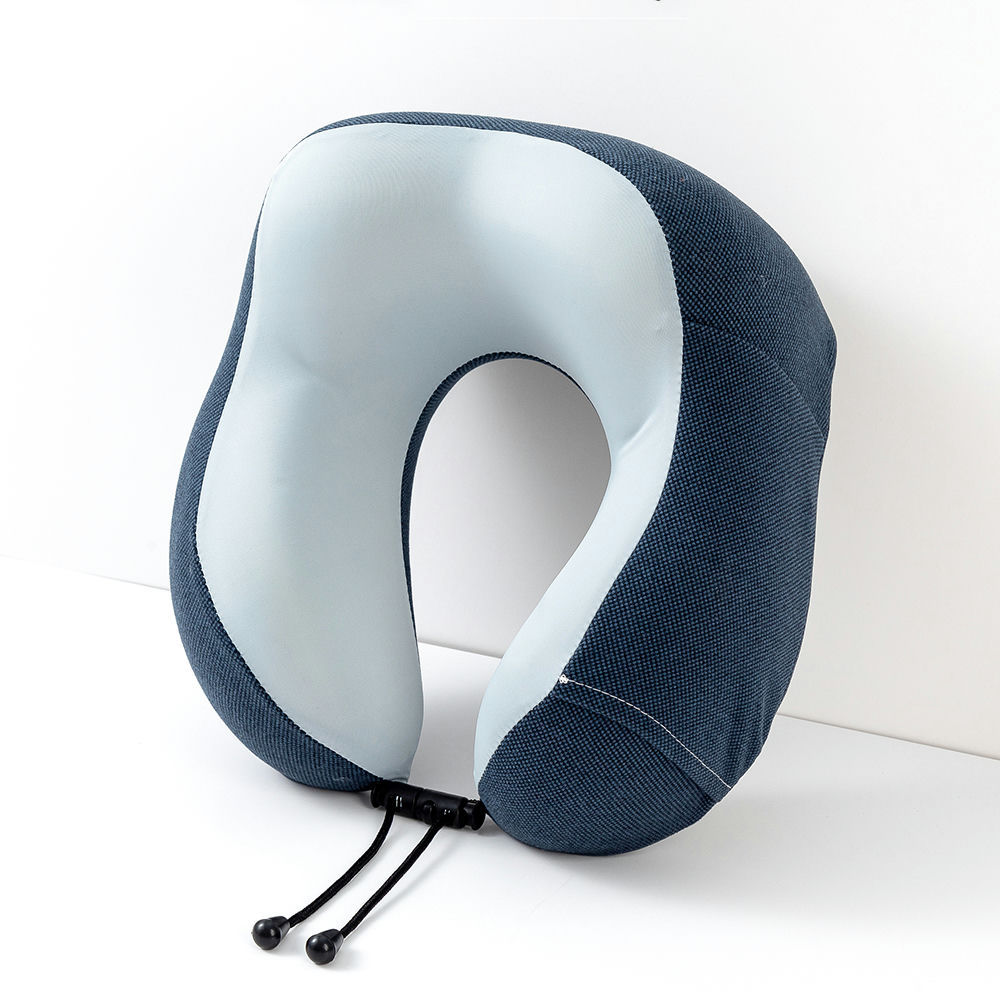 Portable U-Shaped Neck Nap Aircraft Car Memory Foam Neck Pillow Travel Neck Support Pillow Cervical Spine U-Shape Pillow