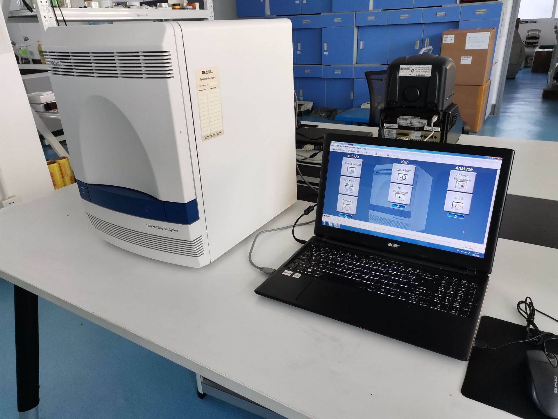 abi 7500实时荧光定量pcr仪 abi 96孔pcr仪