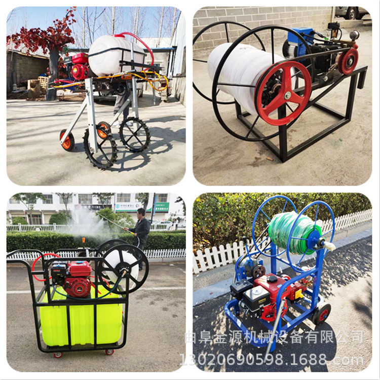 小型四轮打药机 自走式打药机 新型四轮打药机图片