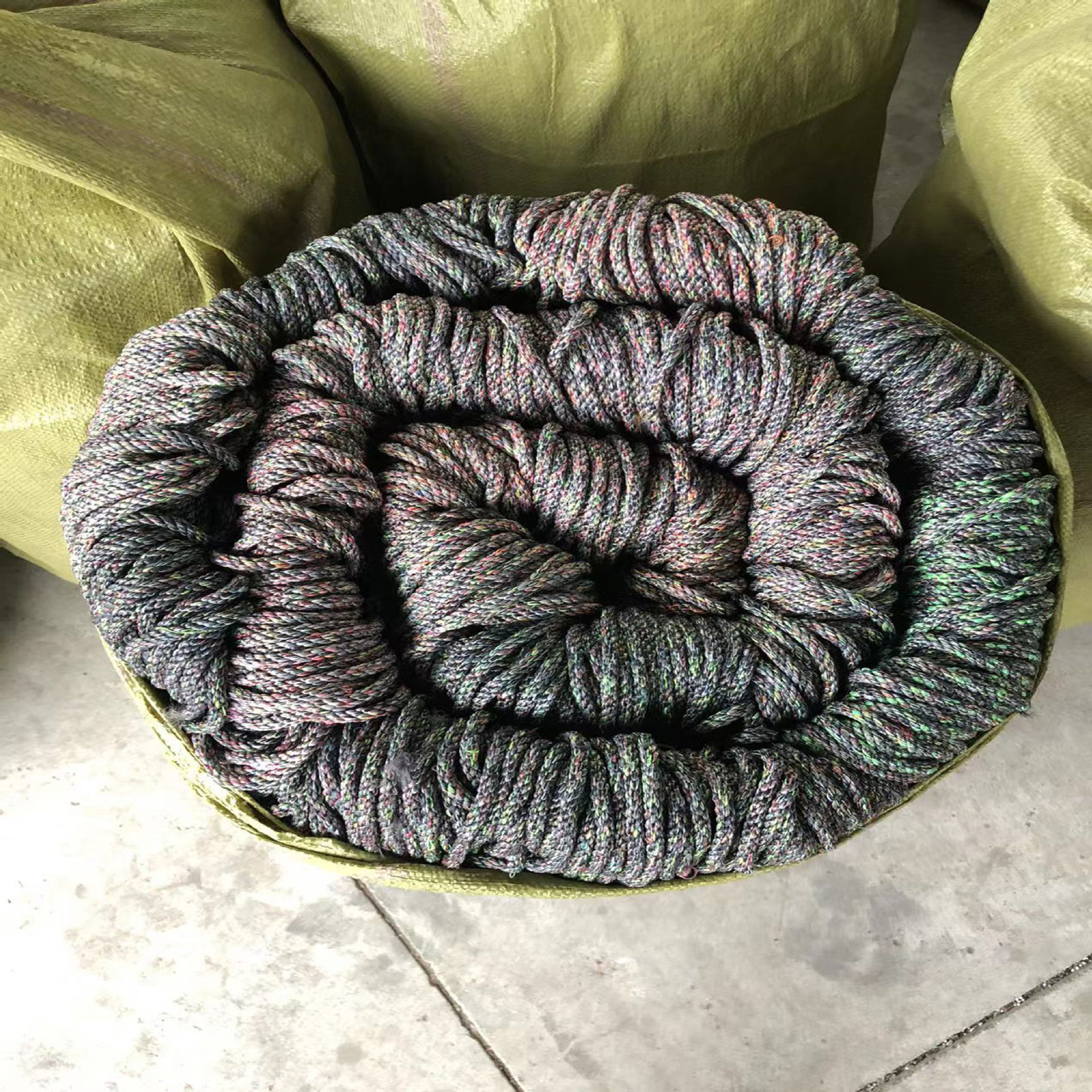 涤纶条绳 涤纶花绳安全绳 逃生救援绳高空作业绳户外绳子量大从优