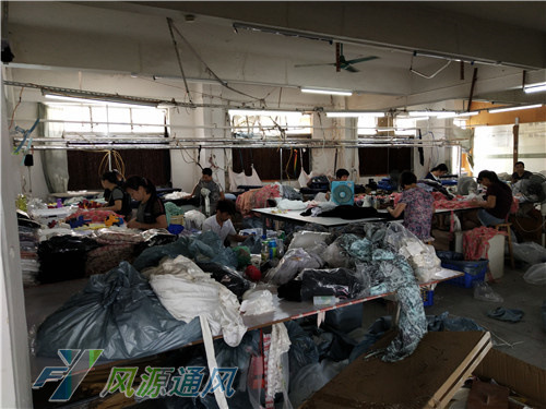 中山东升冷风机环保空调车间厂房降温