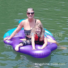 厂家定制充气泳池休息室漂浮筏夏季派对泳池浮垫水上沙发新品推荐