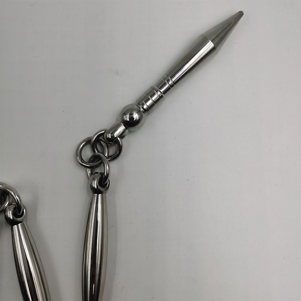 武术袖鞭不锈钢实战鞭防身鞭健身鞭晨练鞭三节鞭四节鞭五节鞭送包