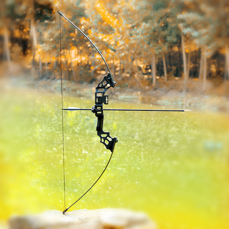 合金直拉弓闪电狼传统弓成人弓箭器材射箭竞技箭馆景区大威力