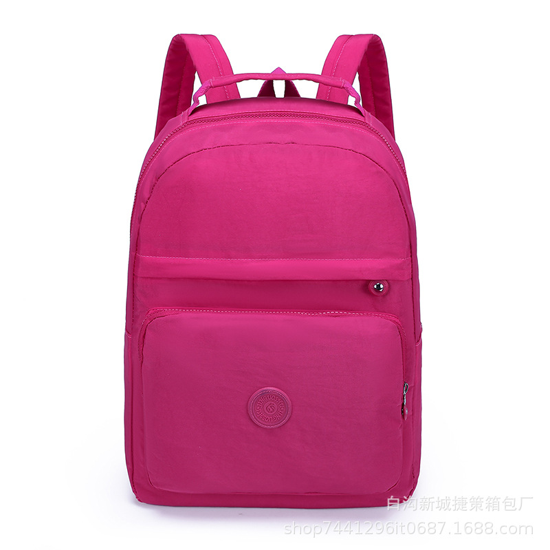 New Backpack Unisex Large-Capacity Backpack Simple All-Matching Student Bag Schoolbag