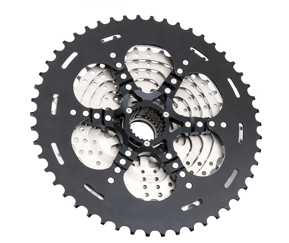 viaron自行车ms飞轮12速50t 52齿山地车飞轮ms花鼓塔基 用于m7100