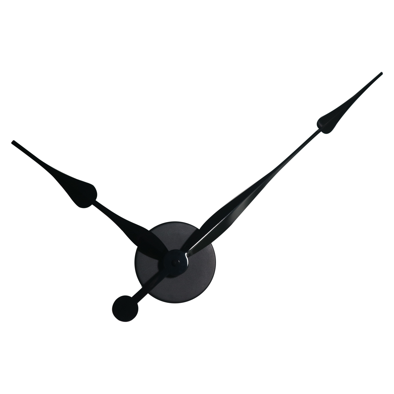 电商现货创意diy大时钟指针3d艺术挂钟大扭力石英钟机芯配件