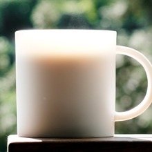 德化羊脂玉白瓷冰种玉瓷马克杯哑光磨砂陶瓷茶杯水杯咖啡带盖杯子