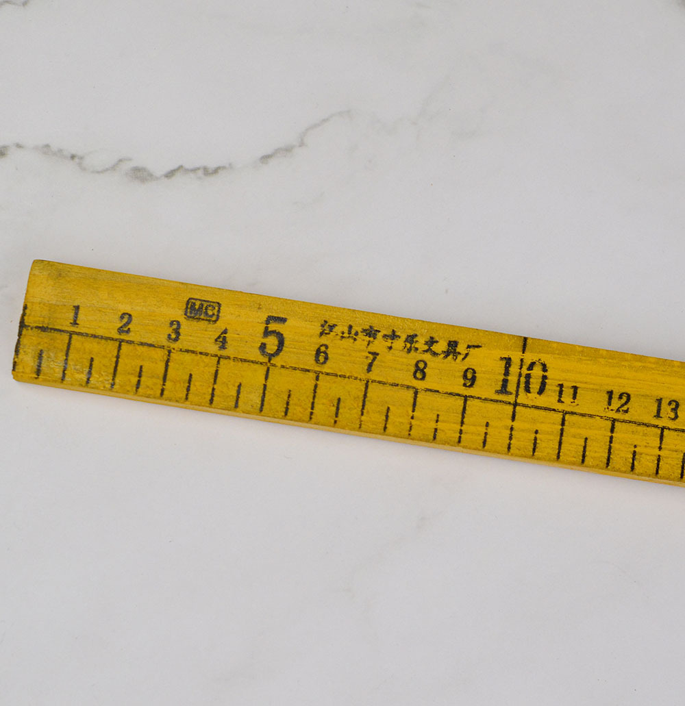 一米长尺子木头尺子裁缝用市尺尺寸三市尺1米100厘米量衣尺68g