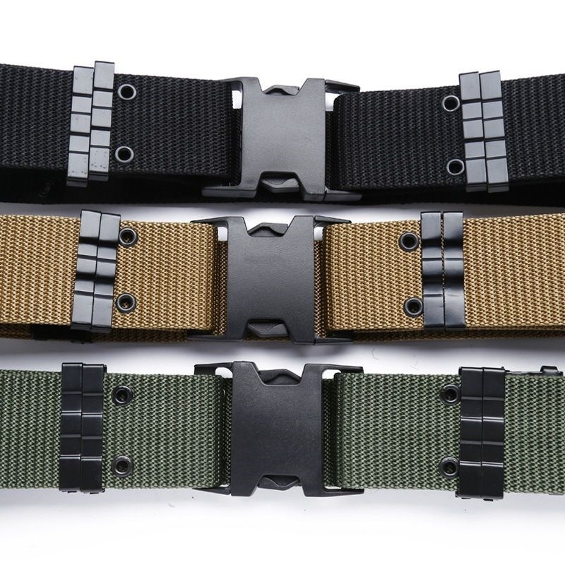 户外战术尼龙编织s外腰带特种兵军迷迷彩服作训服保安特勤外腰带