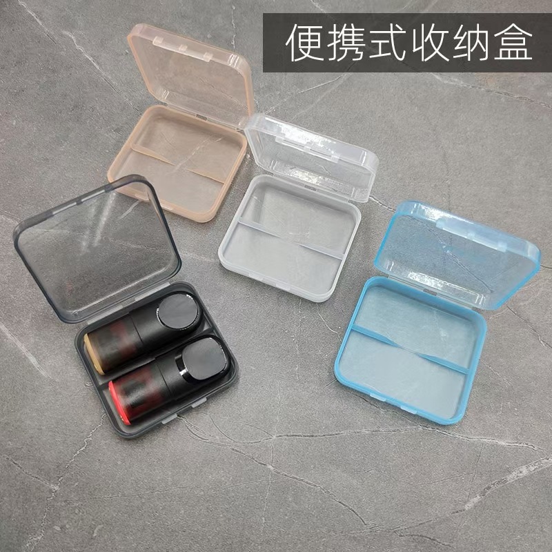 relax锐克收纳盒透明便携式雾化器收纳盒小野~柚子雪茄储弹仓约克