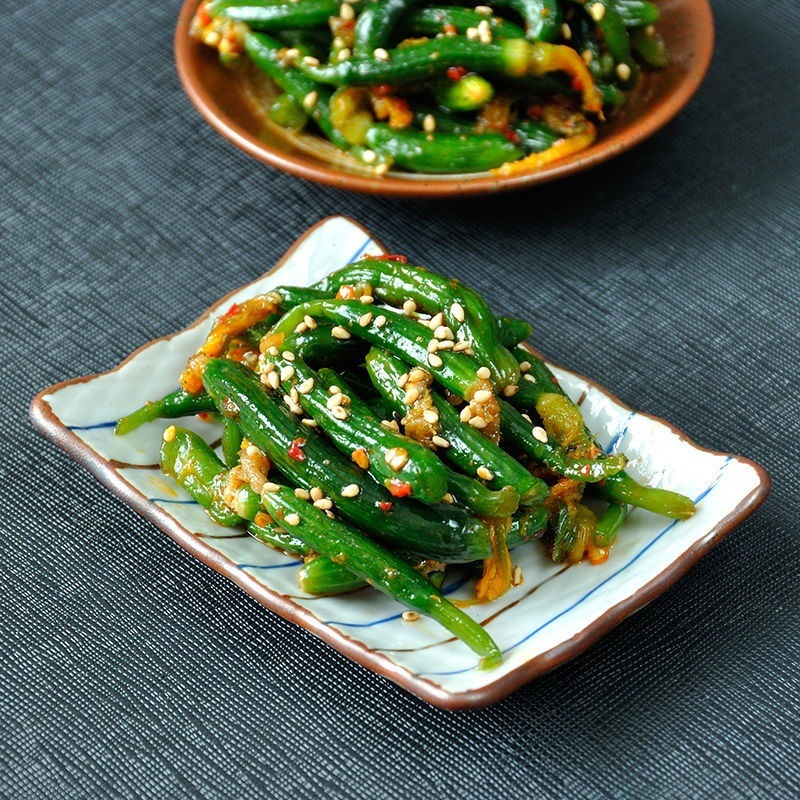 韩国泡菜东北朝鲜族自制小黄瓜咸菜脆开胃下饭菜农家泡菜小咸菜厂