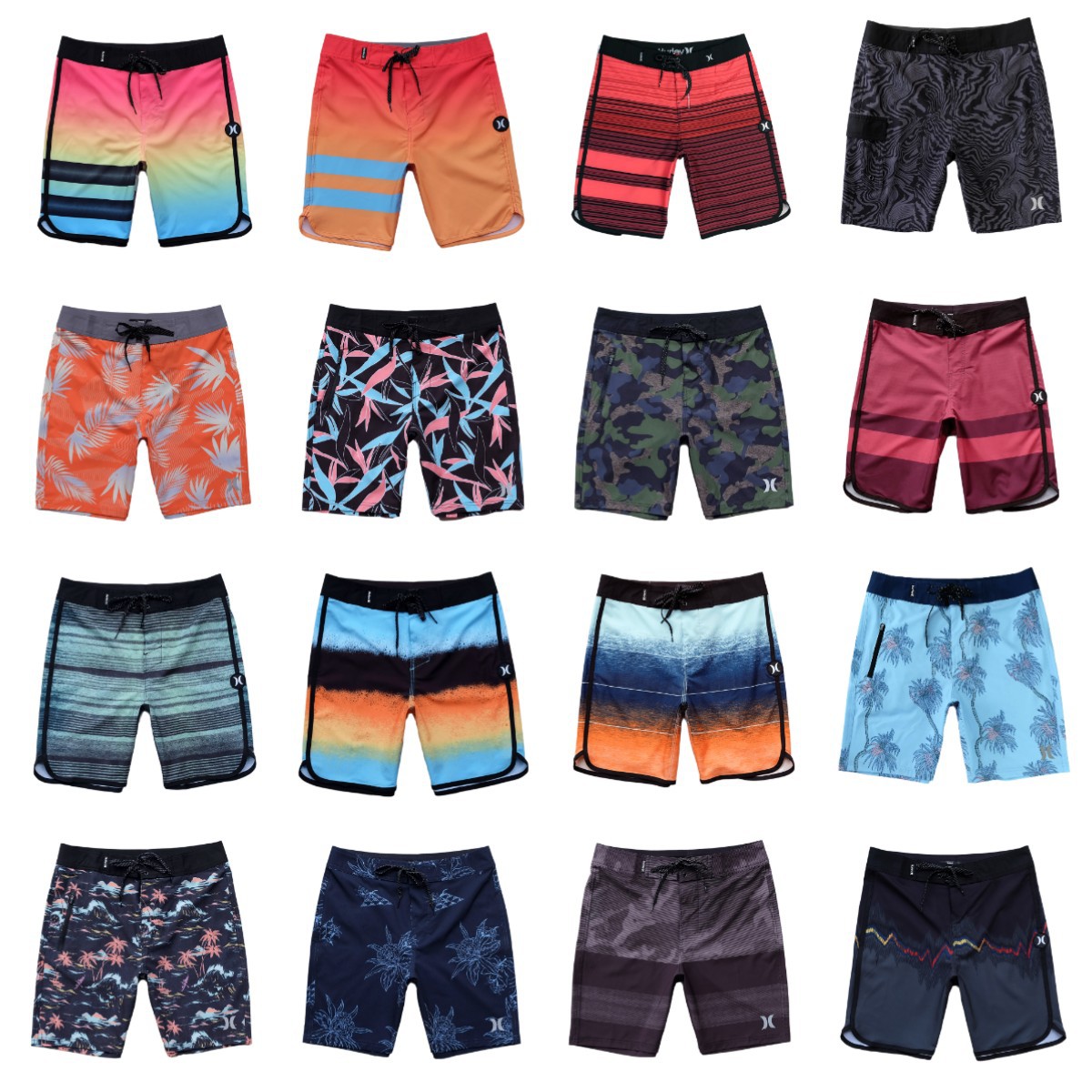 High-End Quick-Dry Pants Beach Pants Men‘s Summer Large Trunks Casual Fitness Beach Shorts Cross-Border Supply Wholesale