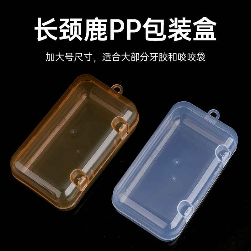 Baby Teether Storage Box Water Drop Box Transparent Plastic Box Triangle Fruit and Vegetable Music Box