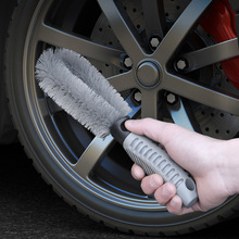 汽车轮毂刷子洗车工具轮胎软毛刷子清洗套装车用除尘清洁汽车用品