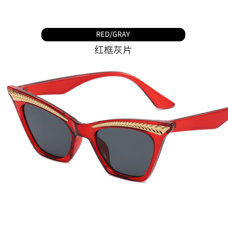 New Arrival Small Frame Sunglasses Outdoor Modern Eyeglasses Manufacturer Directly Sales Eyebrow Sunglasses Fashion Shades