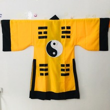 戏剧用品法衣道士服装道家衣服道服道袍长袍太极八卦衣经衣万圣节