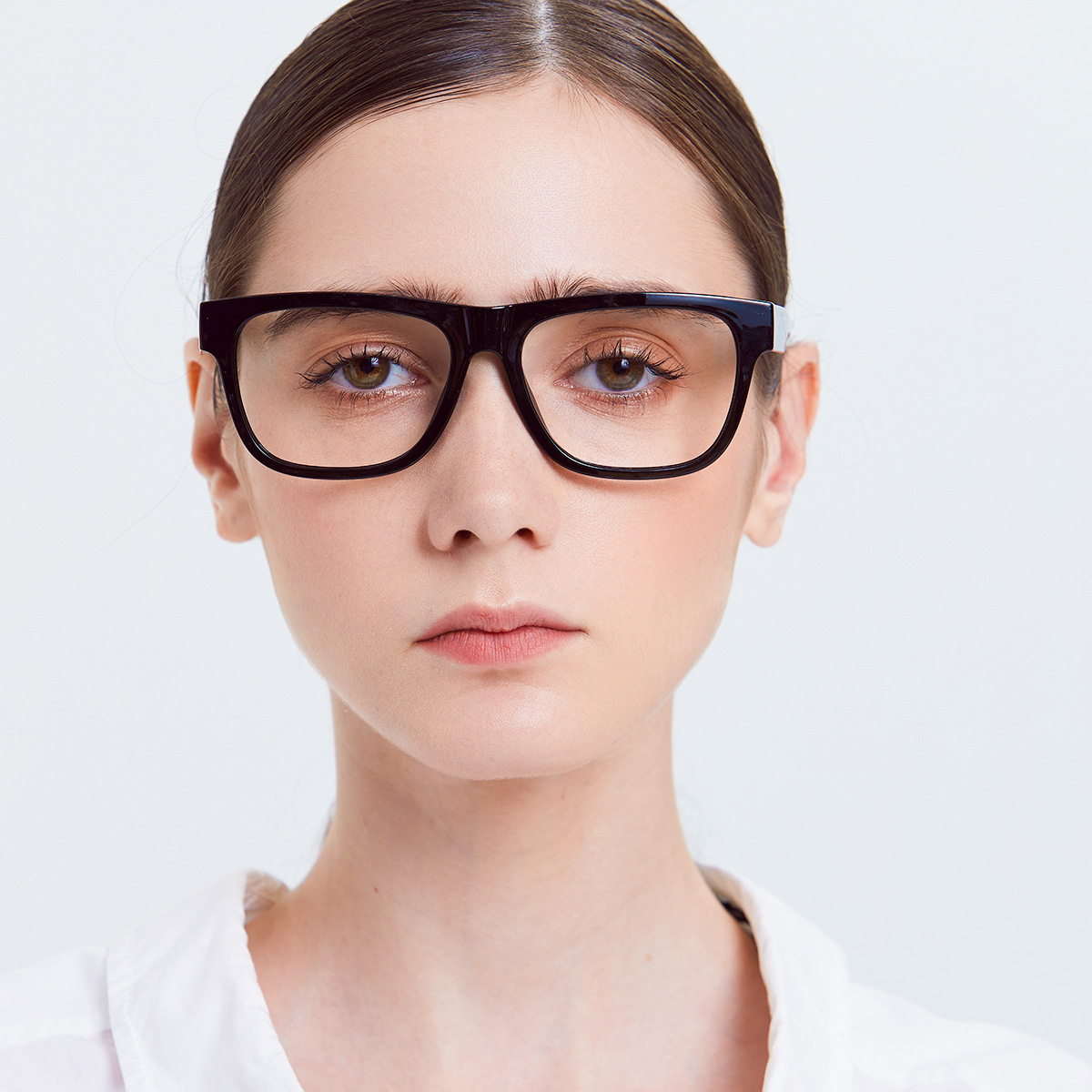 五花马眼镜 95099蓝光方形平光镜 韩版框架可做近视