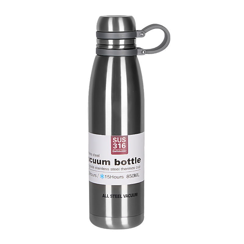 Portable 316 Stainless Steel Vacuum Cup All Steel Large-Capacity Water Cup Wholesale Coke Bottle Cross-Border Hot Selling One Piece Dropshipping