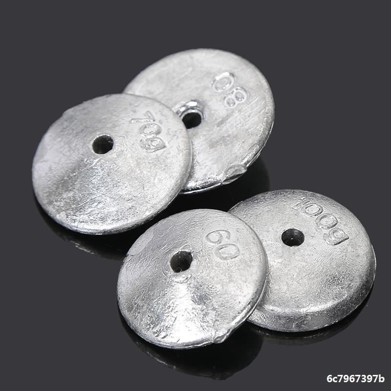 包邮钓鱼坠铅块海杆抛竿扁坠爆炸钩远投圆形翻板钩盘钩铅坠