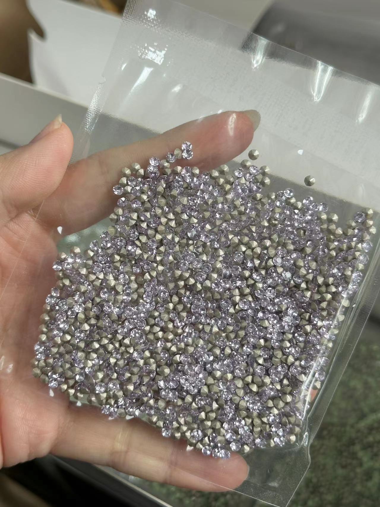 3mm Shiyue Surface 33 Cut Surface Nail Beauty Rhinestone Ornaments Shoes Clothing Coat and Cap Bag Jewelry Accessories Factory Wholesale