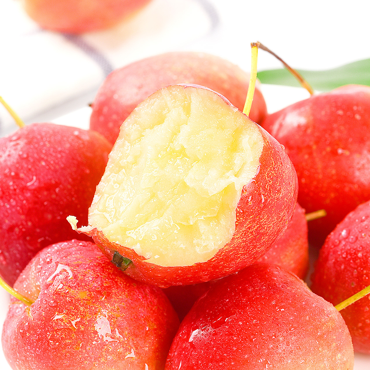 东北鸡心果5斤小苹果新鲜沙果海棠果水果当季水果10丑苹果-阿里巴巴