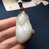 Xinjiang Nephrite  Qiemo Sugar Crater a buddism godness guanyin Pendant Bodhisattva Pendant jade Jewellery jewelry