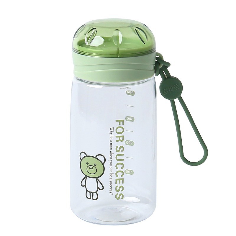 Y112 Direct Selling Children's Plastic Water Bottle Cute Cartoon Good-looking Tumbler Portable Cup Summer Water Glass