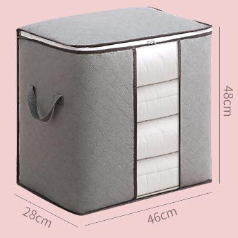 Quilt Buggy Bag under Bed Wardrobe Clothes Organizing Folders Folding Moving Quilt Storage Bag Flat Bed Bottom Storage Box