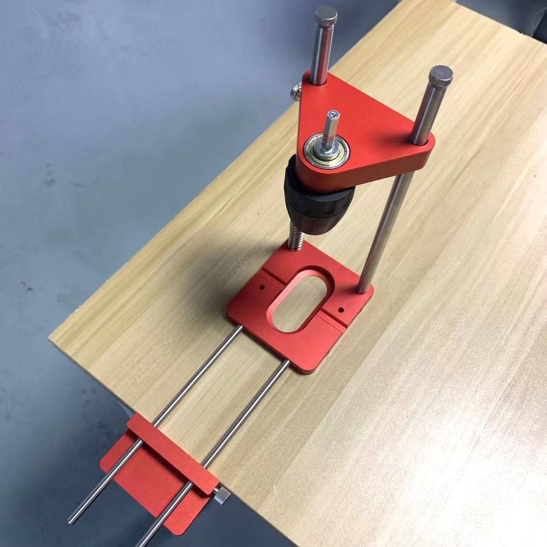 便携式钻孔定位器 woodworking drill locator木工打孔定位器