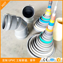 定制加工UPVC给水管化工管灌溉管曝气管定做各大口径卷芯管卷轴