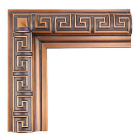 铜鑫厂家批发纯铜入户门线条  别墅住宅复合双开铜门装饰条