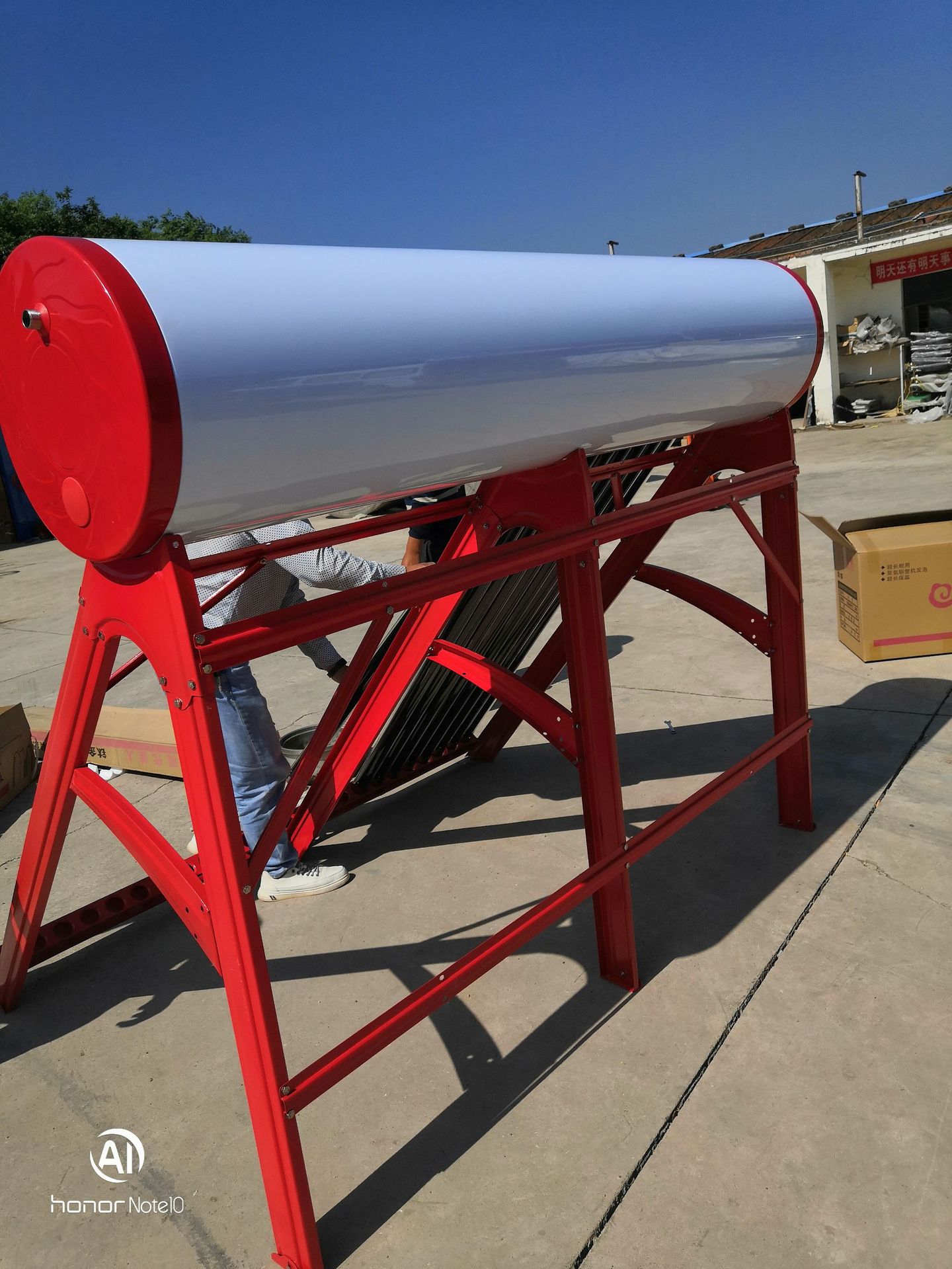 太阳能热水器家用保温水箱加厚不锈钢内胆18管-36管