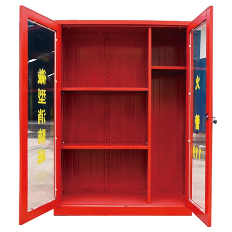对开消防器材柜防火消防工具柜组合消防应急柜