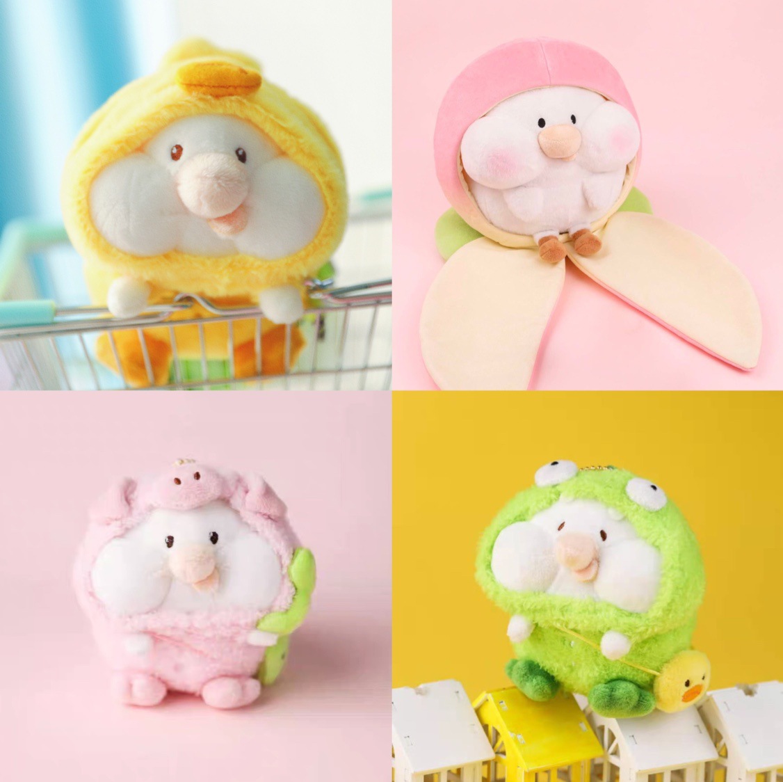 llj夹机占toby躲猫猫系列桃气toby小动物toby挂件小黄鸭toby挂件