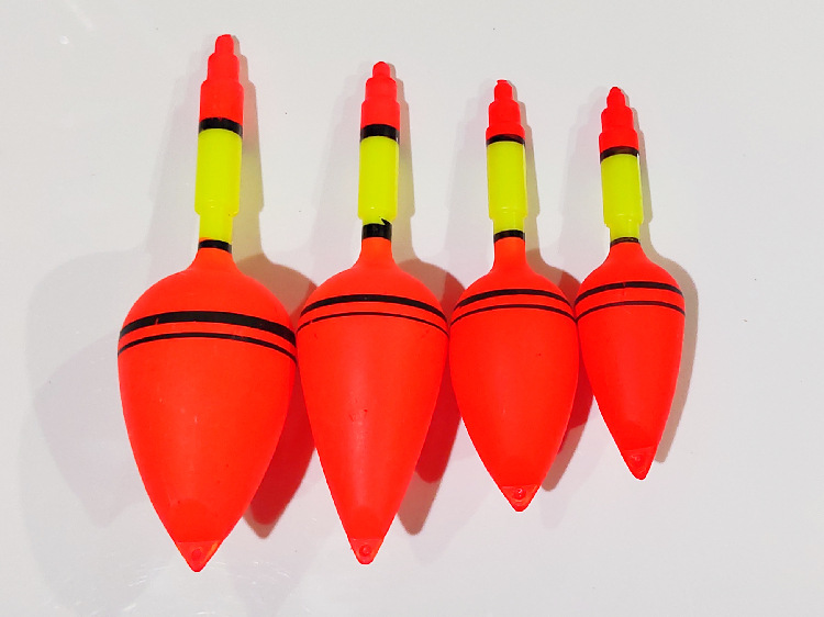 海竿浮漂大浮球红黄绿黑浮漂矶竿鲢鳙大肚漂浮球钓鱼浮漂配件