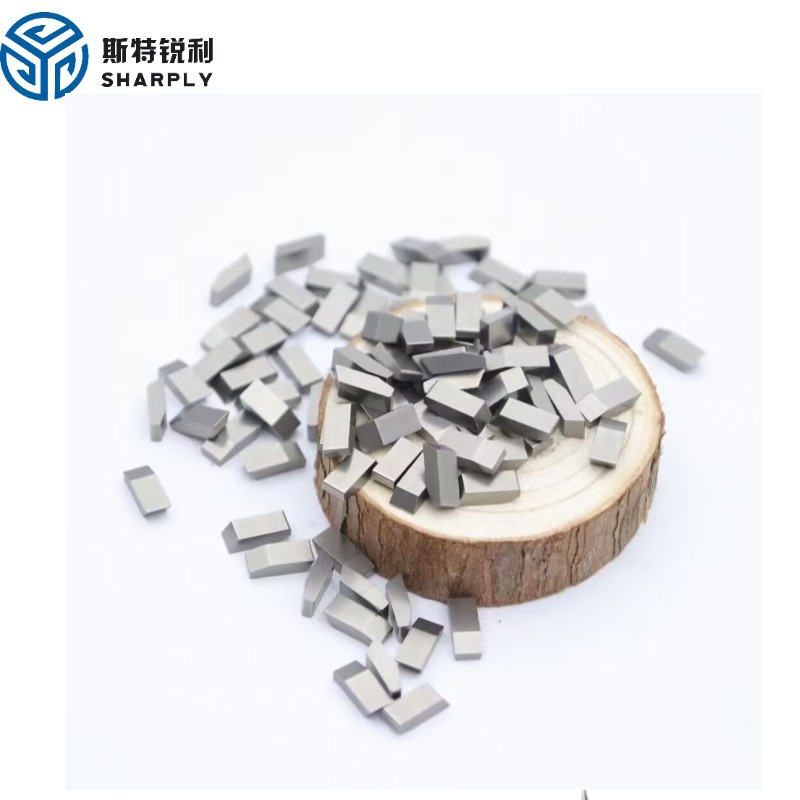 硬质合金锯齿片 锯齿粒 钨钢锯齿片毛坯 硬质合金焊接式钨钢刀块